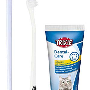 Trixie Cats Dental Hygiene Set - Cat Toothbrush and Toothpaste
