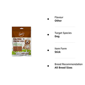 Gnawlers Calcium Chicken Stick Dry Dog Treat - 270g