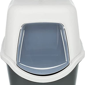 Trixie Vico Cat Litter Tray with Hood - Grey