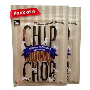 Chip Chops Chicken & Codfish Sandwich Dry Dog Treat - 280g (4 Pack)