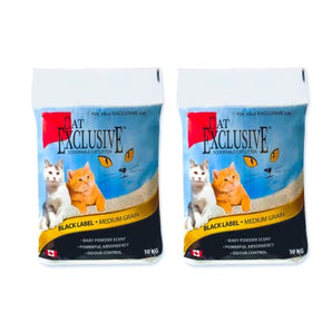 Intersand Cat Exclusive Cat Litter Scoopable 10 kg (Pack of 2)