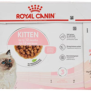 Royal Canin Instinctive Kitten Gravy Wet Cat Food (12 x 85g)