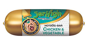 JerHigh Hot Dog Chicken & Vegetables Dry Dog Treat - 150g