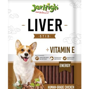 JerHigh Liver Dry Dog Treat - 100g