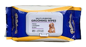 Petaholic Wet Pet Wipes for Dogs - 100 Wipes (1 Pack)