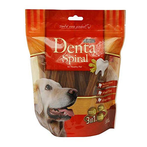Goodies Dental Spiral Sticks Dry Dog Treat - 500g (2 Pack)