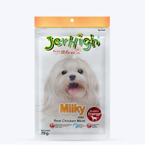 JerHigh Assorted Flavours Dry Dog Treat - 70g (4 Pack)