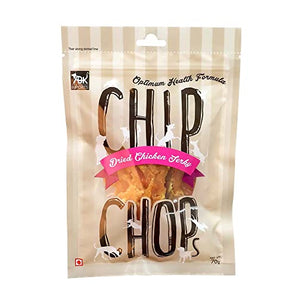 Chip Chops Sun Dried Chicken Jerky Dry Dog Treat - 70g