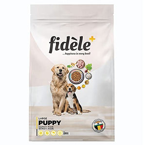 Fidele+ Chicken with Natural Ingredients Puppy Large Dry Dog Food - 1kg