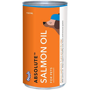Drools Absolute Salmon Oil Syrup Dog Supplement - 300ml