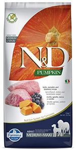 Farmina N&D Pumpkin LB BB Adult Medium & Maxi Dry Dog Food - 12kg