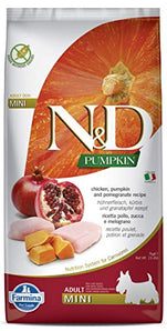 Farmina N&D CP Pumpkin Adult Mini Dry Dog Food - 7kg
