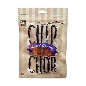 Chip Chops Diced Chicken Dry Dog Treat - 840g (12 Pack)