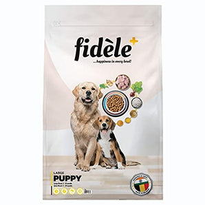 Fidele+ Chicken with Natural Ingredients Puppy Large Dry Dog Food - 3kg