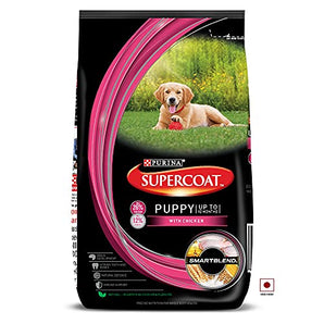 Purina Supercoat Puppy Dry Dog Food - 2kg