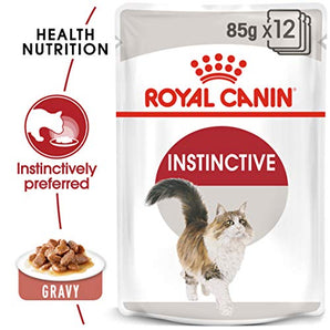 Royal Canin Fish Instinctive Adult Gravy Wet Cat Food - 85g (12 Pack)