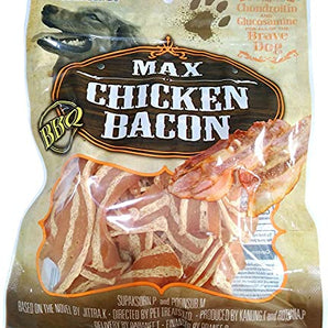 Rena Max BBQ Chicken Bacon Strips Dry Dog Treat - 130g