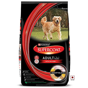 Purina Supercoat Adult Dry Dog Food - 2kg