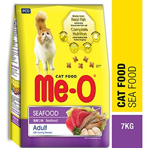 Me-O Seafood Adult Dry Cat Food - 7kg