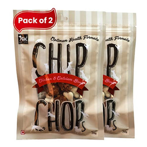 Chip Chops Chicken and Calcium Bone Dry Dog Treat - 70g