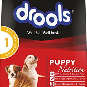 Drools Chicken and Egg Puppy Dry Dog Food - 3kg