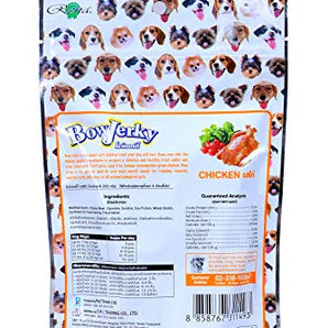 Bow Jerky Chicken Stick Dry Dog Treat - 200g