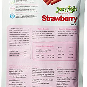 JerHigh Strawberry Stick Dry Dog Treat - 70g (3 Pack)